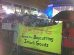 Salford Boycott Israeli Dance Protest at The Lowry